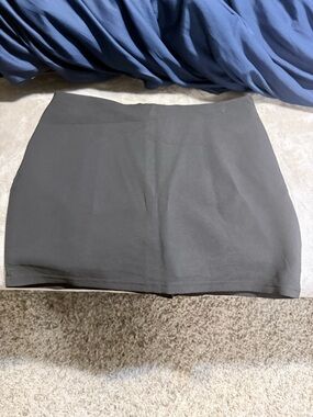 Haute Monde Black Mini Skirt